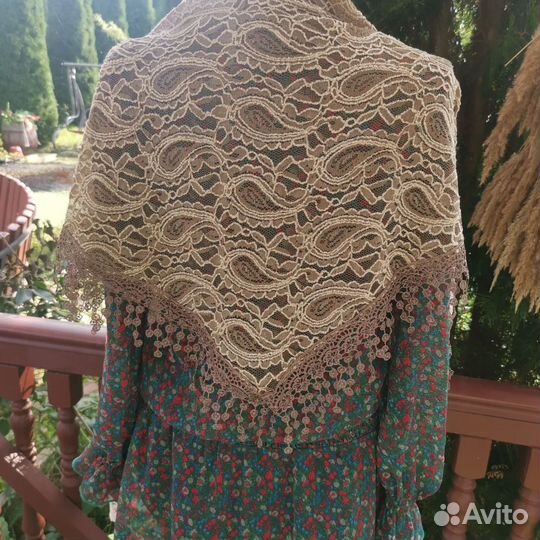 Кружевная косынка