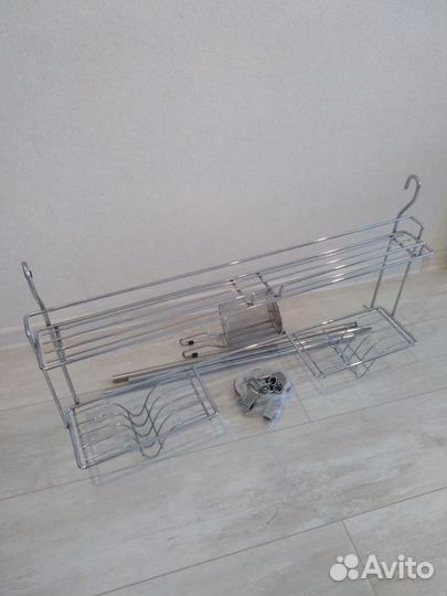 Полка для посуды, бокалов, ложки, вилкибу