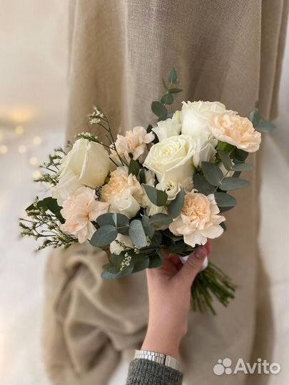 Свадебный букет невесты живые цветы самые красивые