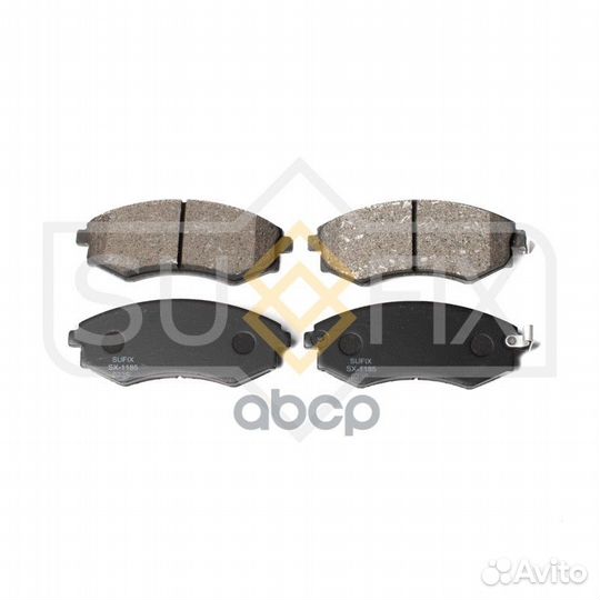 Дисковые тормозные колодки перед прав/лев S