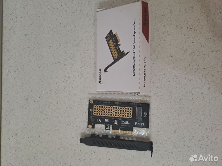 Переходник m2 pci nvme