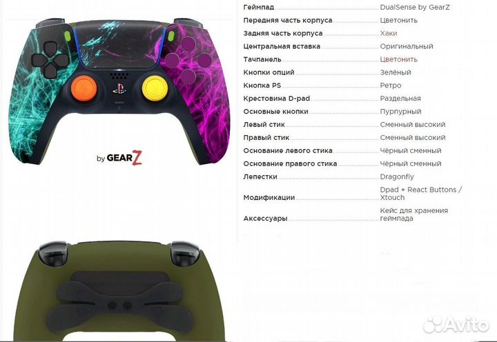 Геймпад DualSense by GearZ