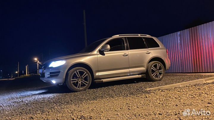 Пороги площадка Фольксваген Туарег