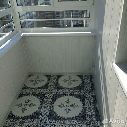 Остекление балконов. Отделка лоджий