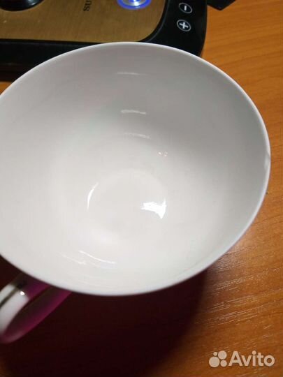 Подарочный набор. Две чайные пары.Тонкий фарфор