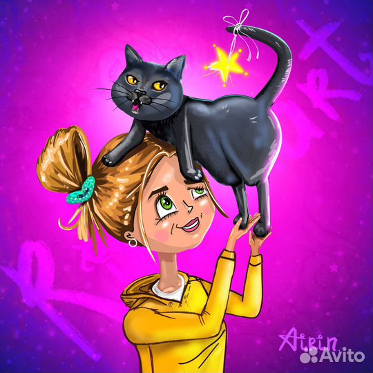 Художник иллюстратор, обложки для книги