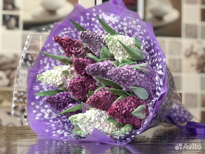 Букеты из зефира