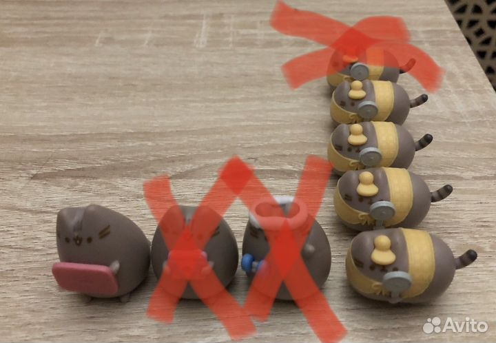 Фигурки Pusheen из яиц Mega Secret