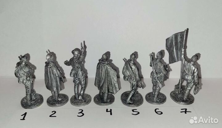Оловянные солдатики 65мм