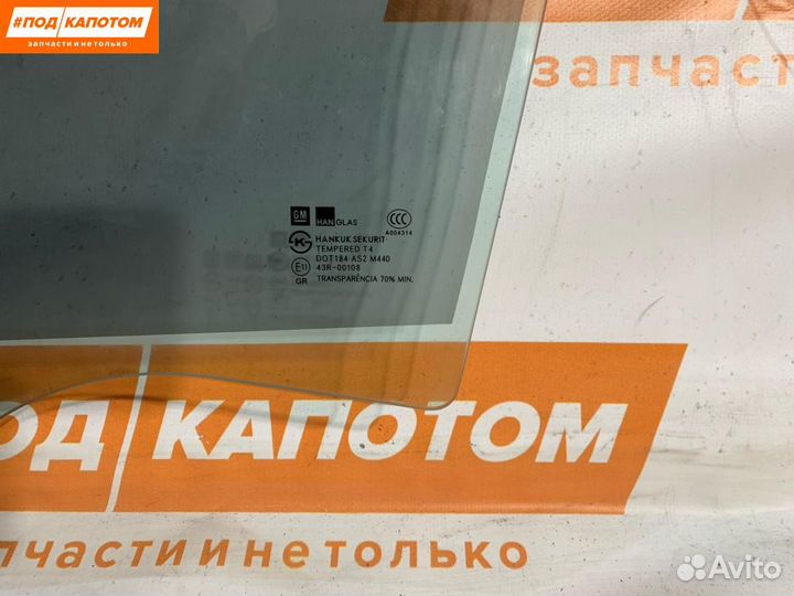 Стекло двери передней левой Chevrolet Aveo T300