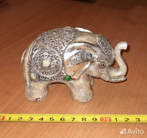 Статуэтка Слон, пластик, полистоун