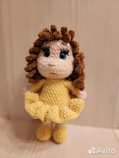 Кукла плюшевая ручной работы