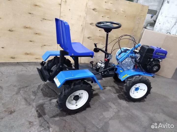 Адаптер задний с рулем ам-2 для мотоблока