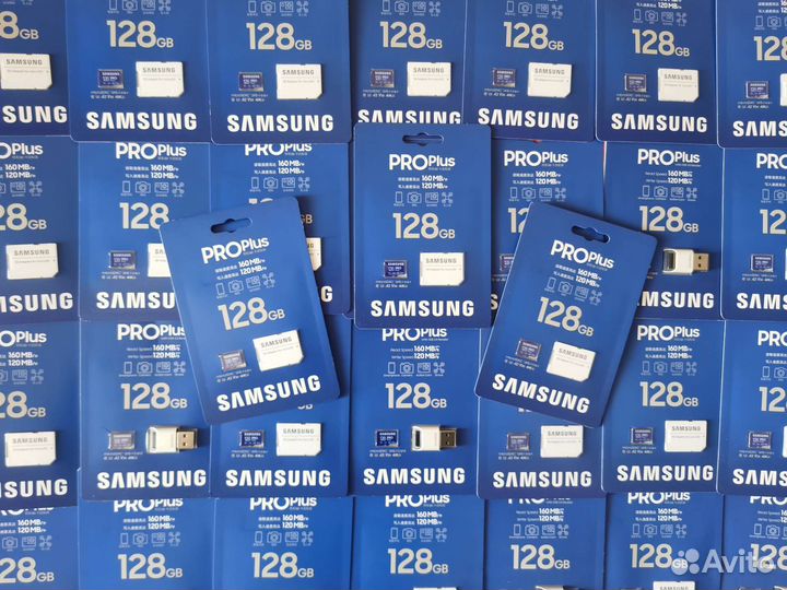 Карта памяти MicroSD Samsung PRO+ 128gb