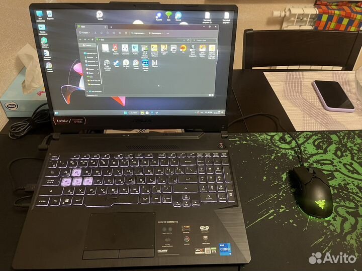 Продам ноут RTX 3060