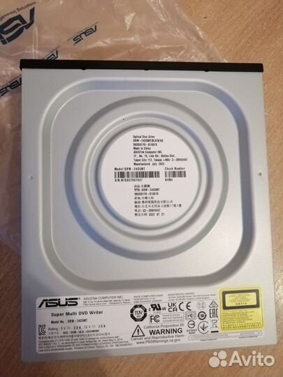Оптический DVD привод Asus DRW-24D5MT