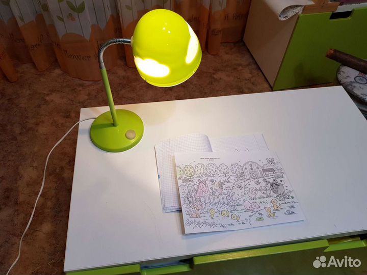 Детская настольная лампа IKEA скойг