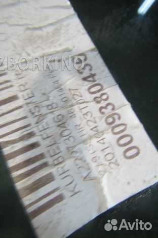 Стекло задней правой двери