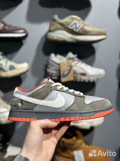 Кроссовки Nike sb dunk low pro с голубем