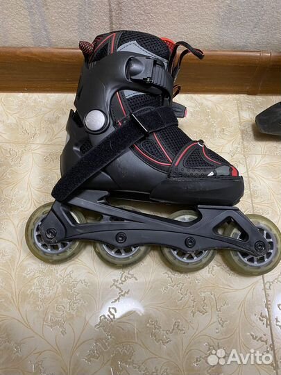Роликовые коньки детские раздвижные