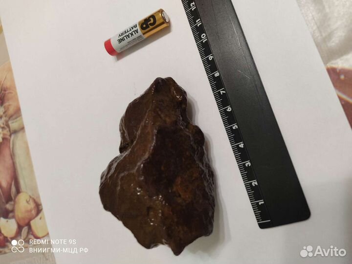 Метеорит (металлический) 412 г