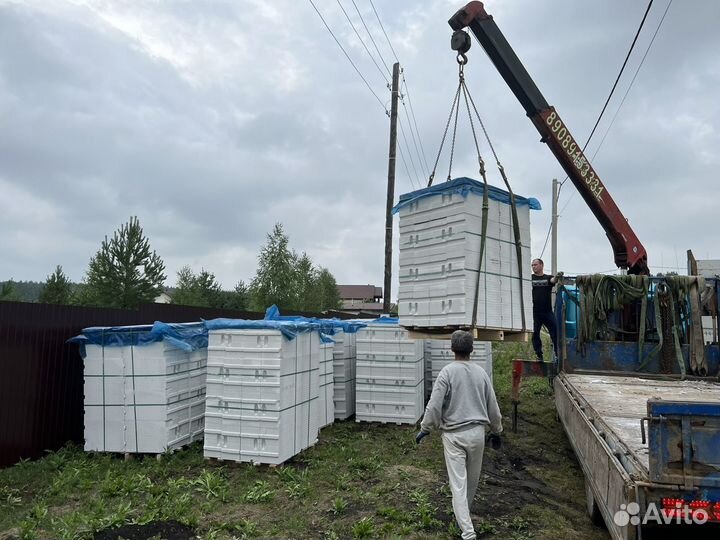 Твинблок Теплит. Поревит. Оплата на месте