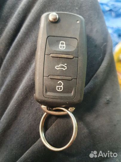 Ключ Фольксваген Поло (Ключ для VW Polo)