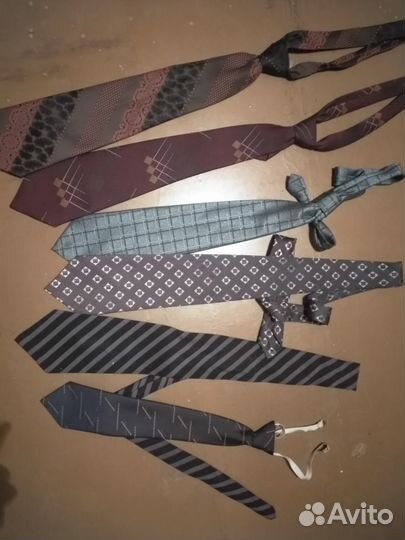 Галстуки винтажные СССР