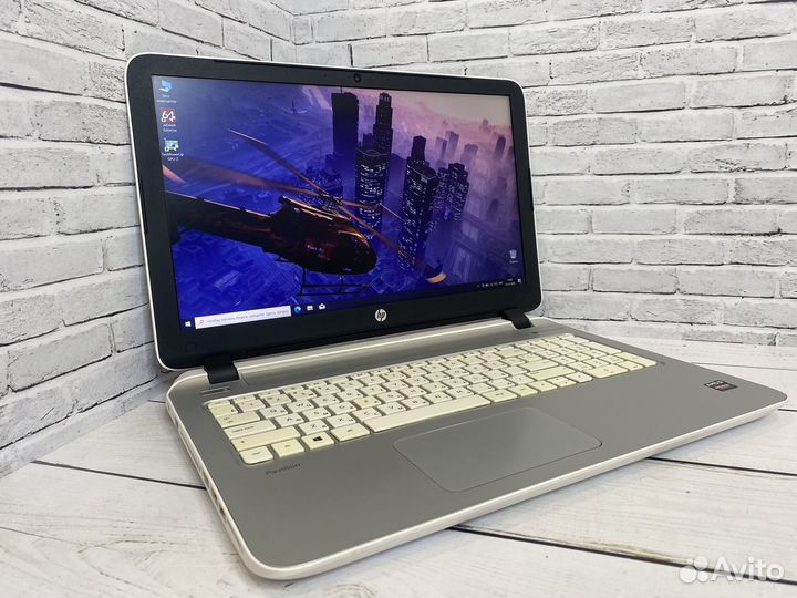 Игровой ноутбук Hp SSD/FHD/12gb/гарантия