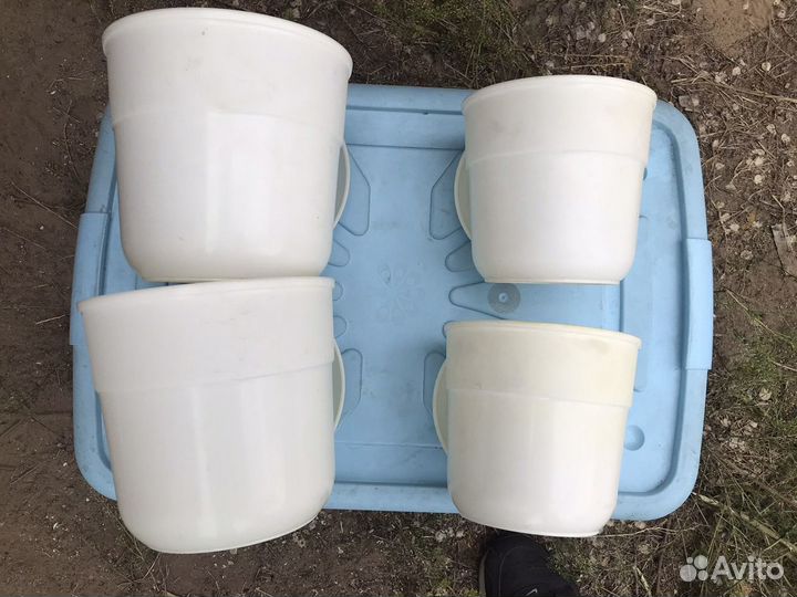 Кашпо для цветов. Набор 3 шт