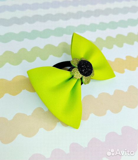 Резинки для волос бантики детские Alya mini mi