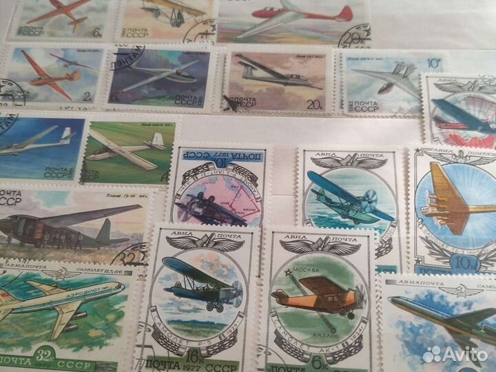 Марки ссср. Техника