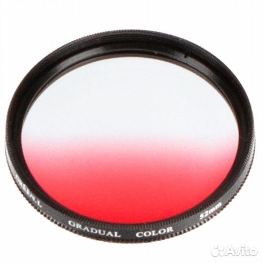 Светофильтр Green-L градиентный красный - 52mm