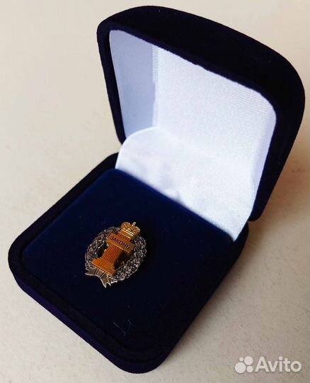 Знак адвоката Законъ (Серебро)