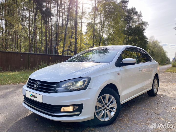 Volkswagen Polo 1.6 AT, 2015, 127 500 км