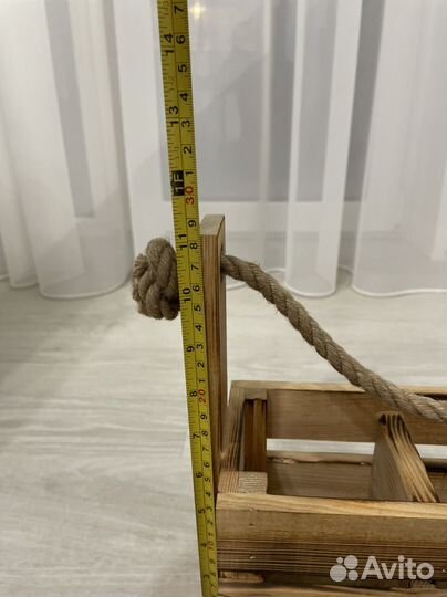 Ящик деревянный подарочный