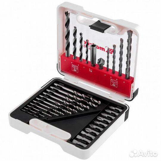 Набор сверл комбинированный, сверла по металлу 1-6