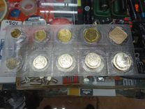 Монеты в запайке 1988, 89, 90 и 91 г