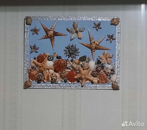 Картина из ракушек