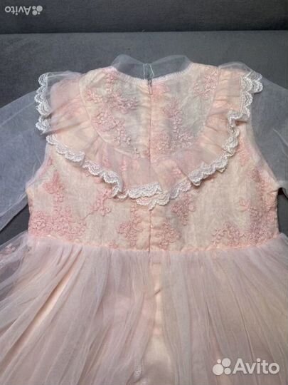 Пышное нарядное платье 110-116