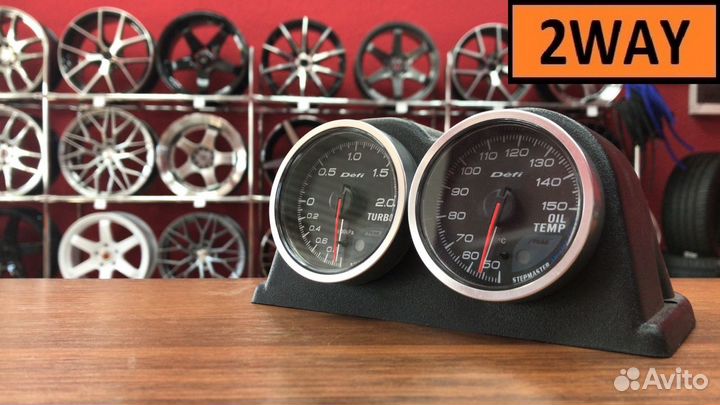 Подиум под датчик 52мм прямой двойной