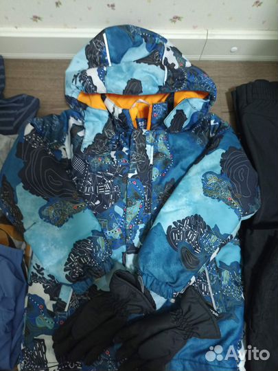 Пакет одежды на мальчика 128 134