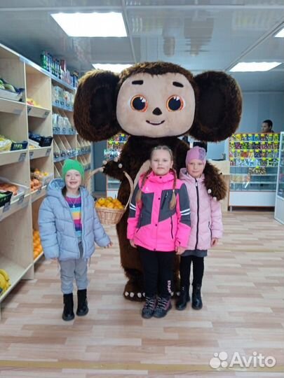 Чебурашка ростовая кукла. Аренда