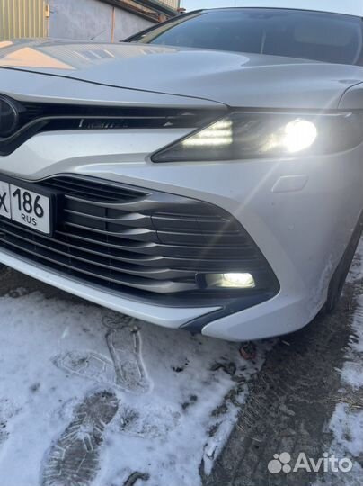 Бампер задний camry 70