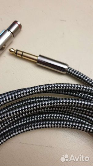 Кабель удлинитель jack 6.35 x 6.35 для наушников