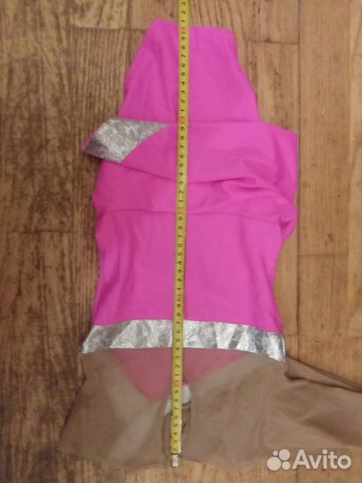 Купальник гимнастический 122-128 с юбкой