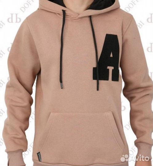 Толстовка с капюшоном тёплая