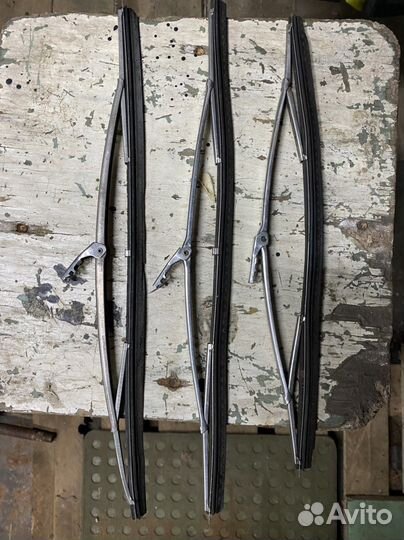 Щетки дворников хромированные