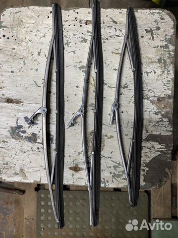 Щетки дворников хромированные