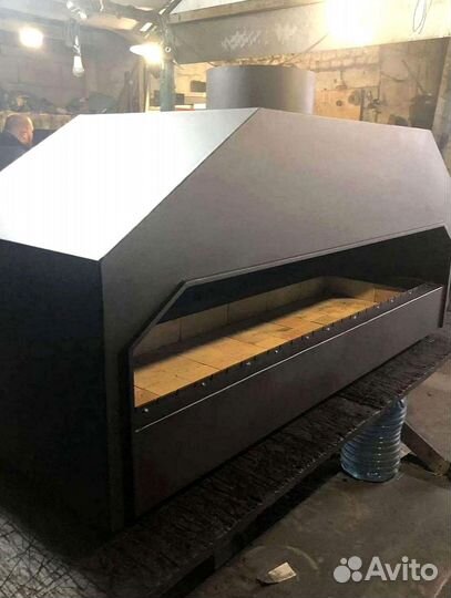 Мангал с гидрофильтром для кафе